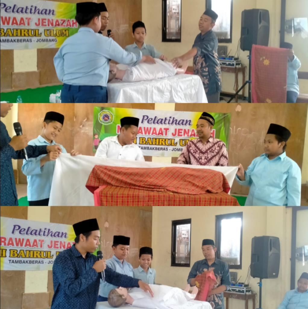 >Pelatihan Merawat Jenazah MI Bahrul Ulum