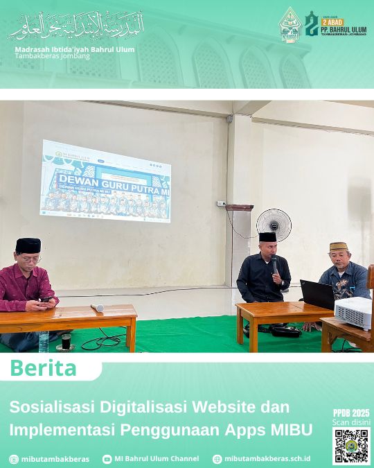 Sosialisasi Digitalisasi Website dan Implementasi Penggunaan Apps MIBU  